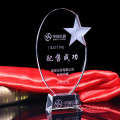 Prêmios de cristal do troféu de cinco estrelas